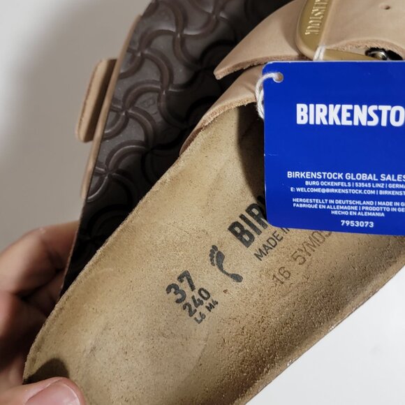 NEW Birkenstock Madrid Big Buckle Sandals Womens 37 6/6.5 Classic Chic Old Money - Picture 7 of 8